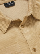 A.P.C. - Joe Cotton-Corduroy Shirt Jacket - Neutrals