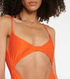 Jacquemus - Le Maillot Aranja cutout swimsuit