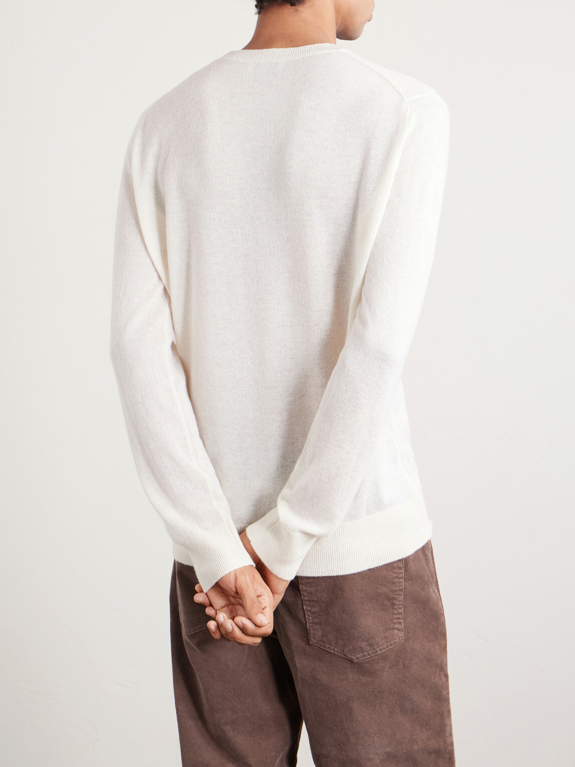 PIACENZA 1733 - Mulberry Silk and Cashmere-Blend Sweater - Neutrals