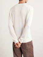 PIACENZA 1733 - Mulberry Silk and Cashmere-Blend Sweater - Neutrals