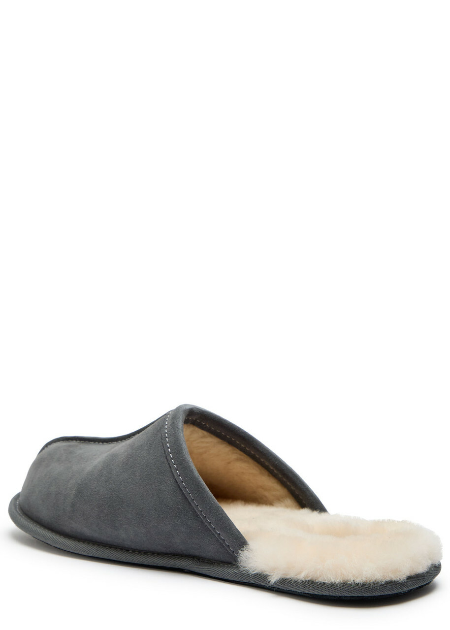 Ugg Scuff Suede Slippers Dark Grey