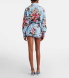Dolce&Gabbana Floral cotton poplin shorts