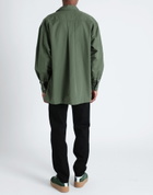 Kenzo Mens Shirt Military in Green