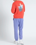 Kangol Mens Sweatshirt in Tomato red