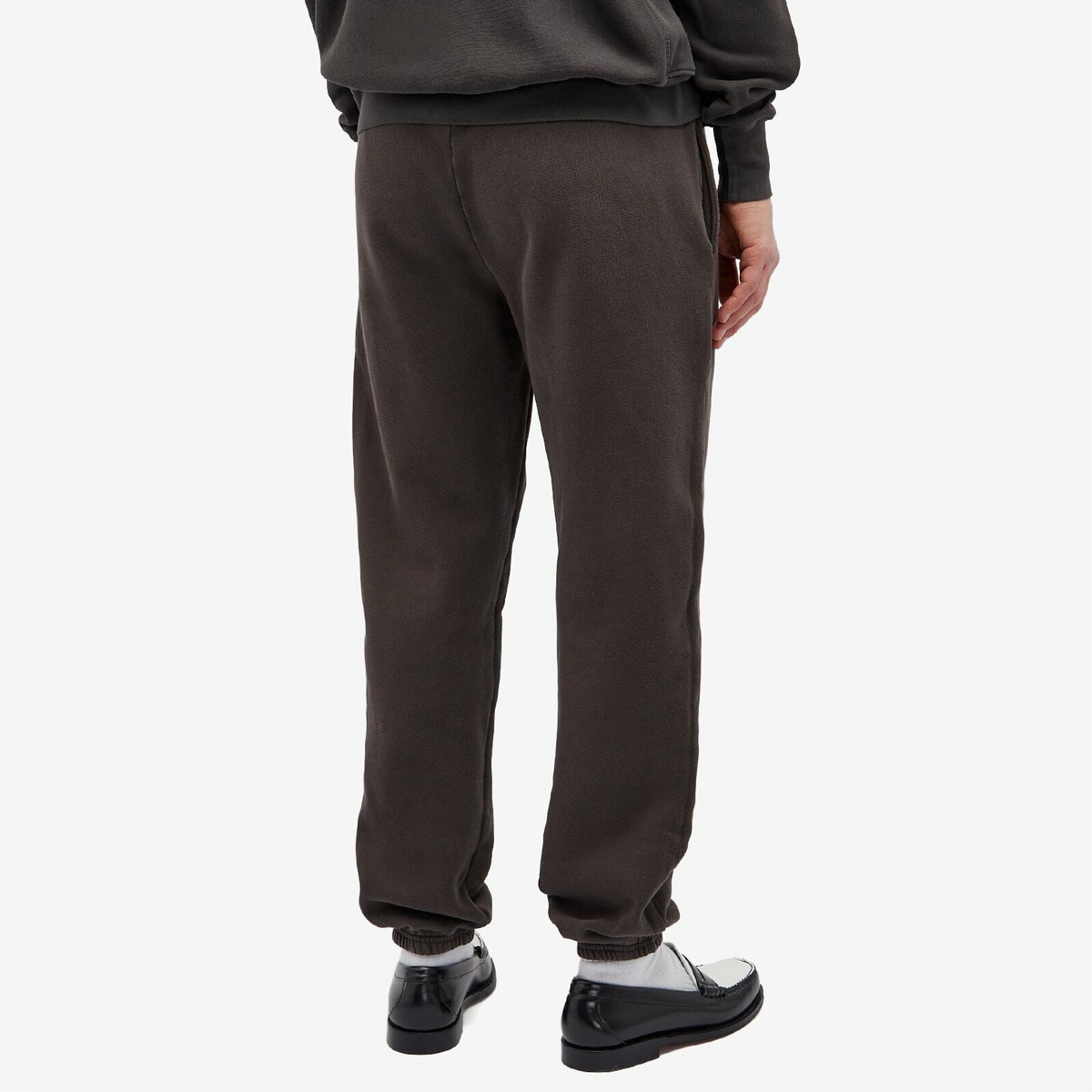 Les Tien Men's Heavyweight Classic Sweat Pants in Vintage Black
