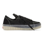 Rhude Black Translucent V1 Lo Sneakers