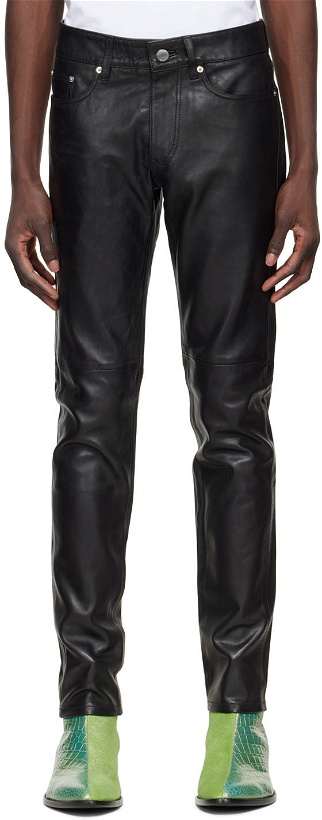 Photo: BLK DNM Black 25 Leather Pants
