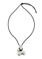 Agmes X Simone Bodmer-turner Bodmer Cord Necklace - Silver - One Size