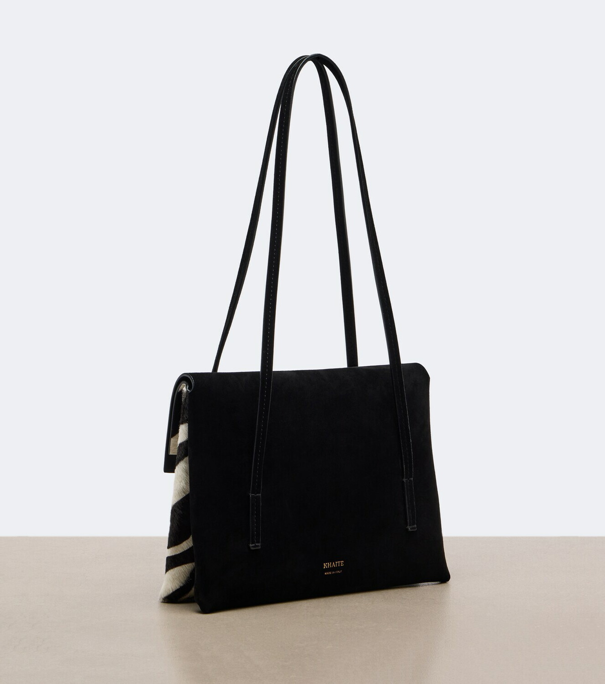 Khaite Soft Blake Small calf hair shoulder bag