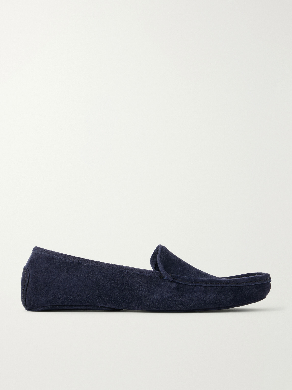 Mr P. - Suede Slippers - Blue