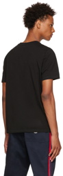 Moncler Black Embroidered T-Shirt