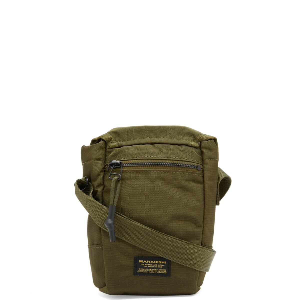 Maharishi Men's M.A.L.I.C.E Pouch Bag in Olive 