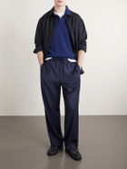 Slowear - Slim-Fit Cotton-Blend Terry Polo Shirt - Blue