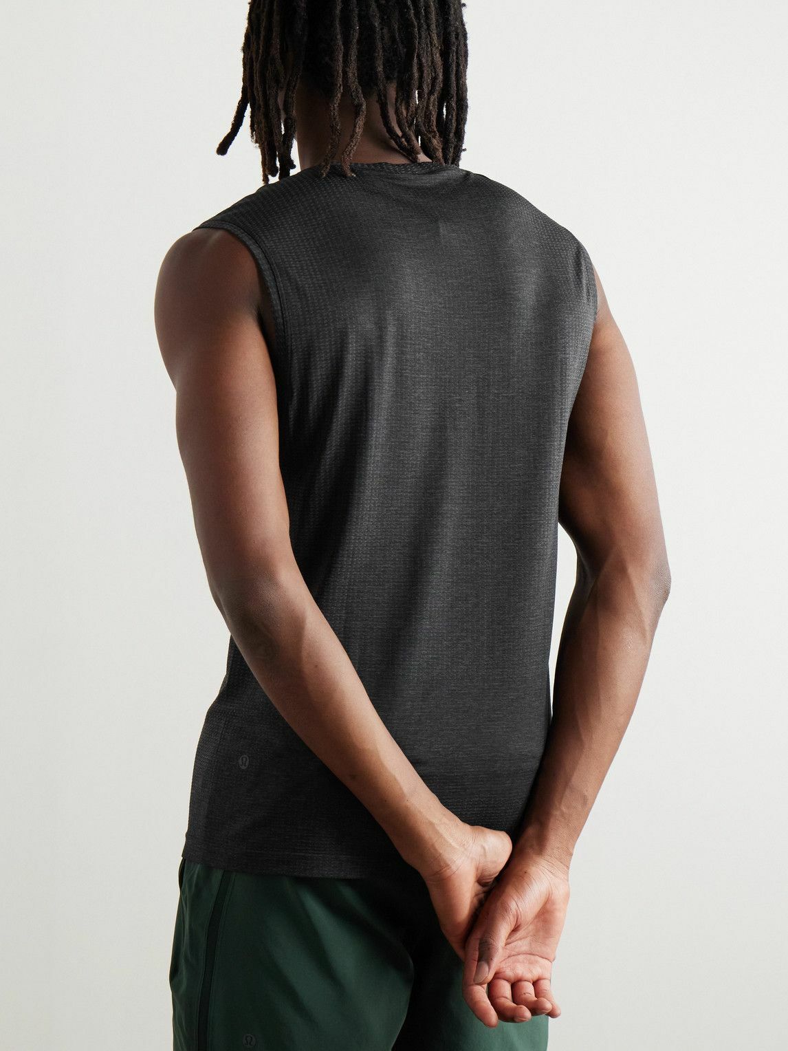 Lululemon - Metal Vent Tech 2.5 Stretch-Mesh Tank Top - Gray