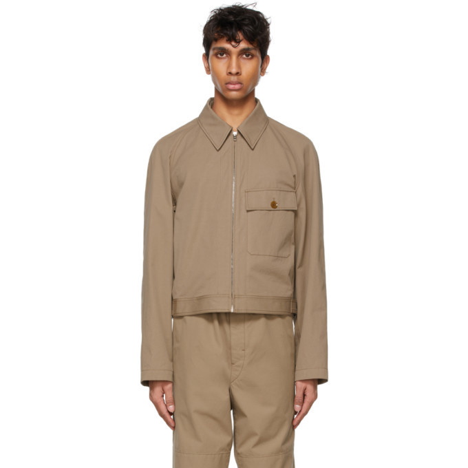 Photo: Lemaire Tan Military Blouson Jacket