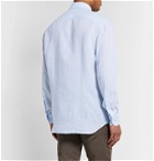 Incotex - Feelini Slim-Fit Linen Shirt - Blue