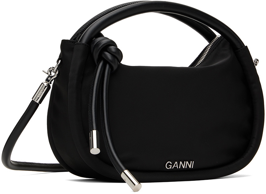 GANNI Black Knot Mini Bag GANNI
