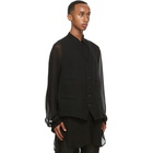 Ann Demeulemeester Black Classic Waistcoat