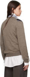 Magliano Brown Burraco Cardigan