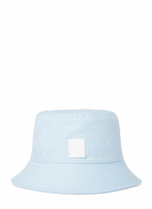 Photo: Raf Simons - Logo Patch Bucket Hat in Light Blue