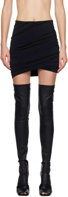 Photo: Rick Owens Lilies Black Porterville Jade Miniskirt