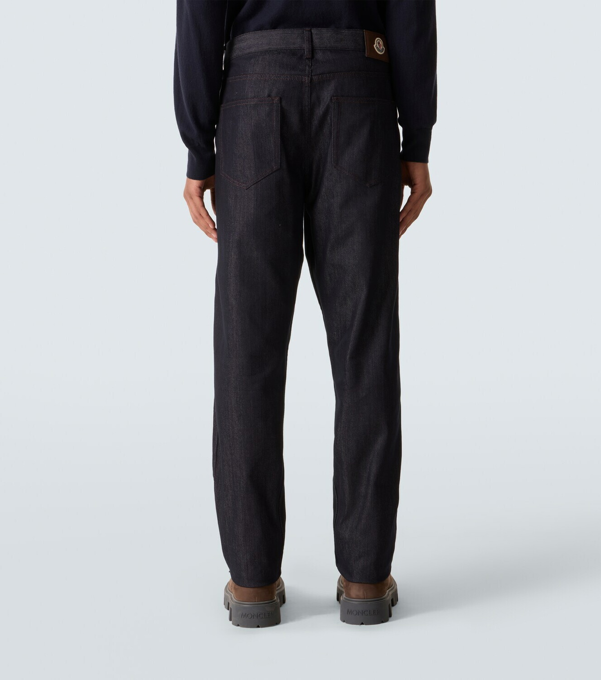 Moncler Mid-rise straight jeans