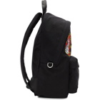 McQ Alexander McQueen Black Patches Classic Backpack