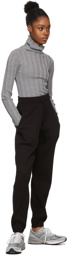 Baserange Black Rib Lounge Pants