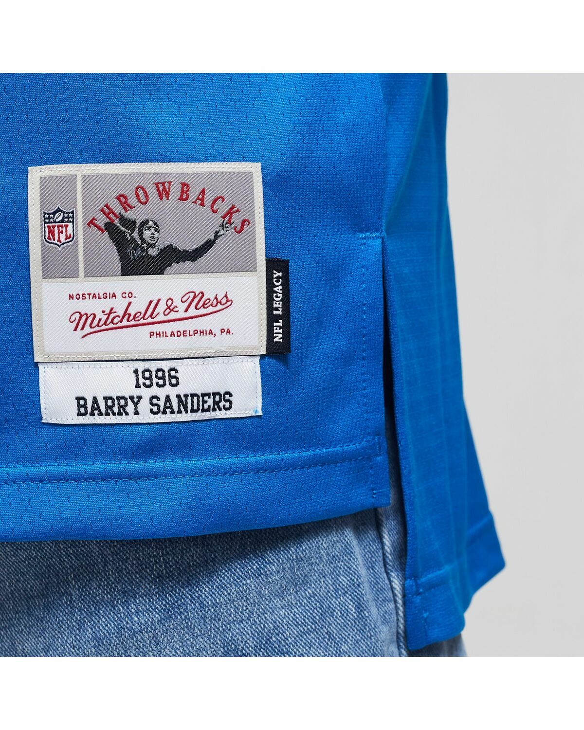 NFL LEGACY JERSEY DETROIT LIONS 1996 BARRY SANDERS #20
