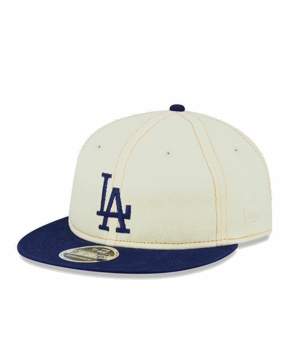 Photo: New Era Chrome Denim 20215 Los Angeles   Dodgers Chw Blue/White - Mens - Caps