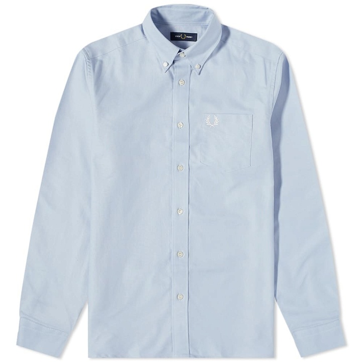 Photo: Fred Perry Authentic Men's Oxford Shirt in Light Smoke