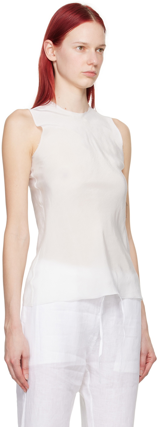 Gabriela Coll Garments White No.256 Tank Top Gabriela Coll