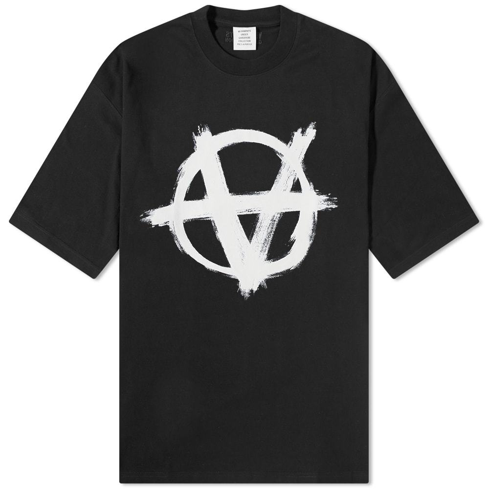 VETEMENTS Double Anarchy Logo Tee Vetements