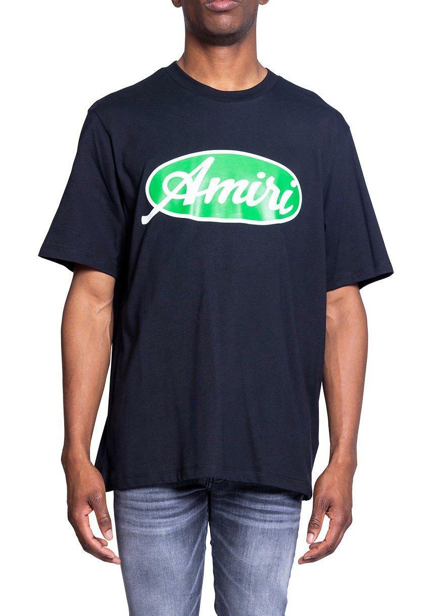 【送料&関税込】AMIRI Logo Printed Crewneck T-shirt AMIRI Logo-printed Crewneck T-shirt | italist