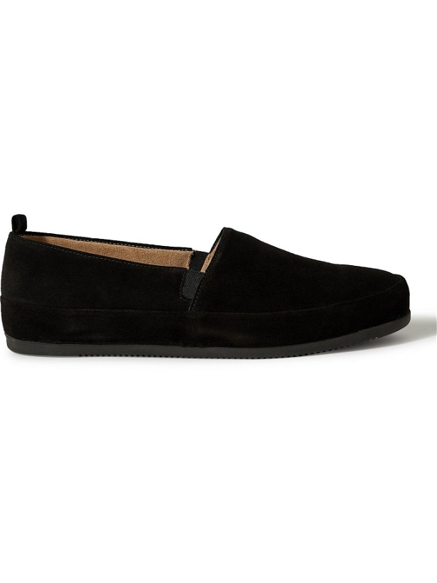 Photo: MULO - Suede Loafers - Black