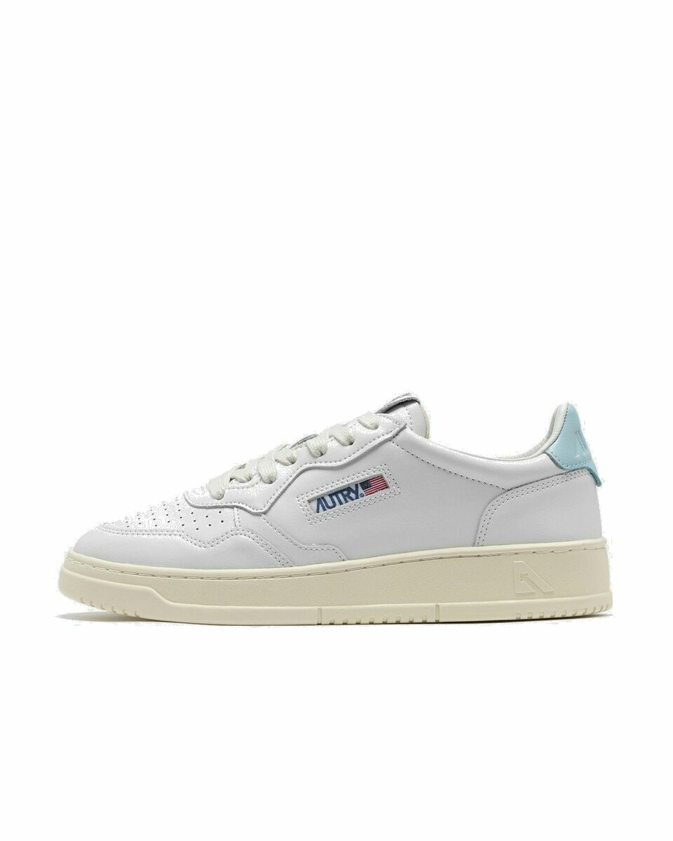 Photo: Autry Action Shoes Medalist Low Blue/White - Mens - Lowtop