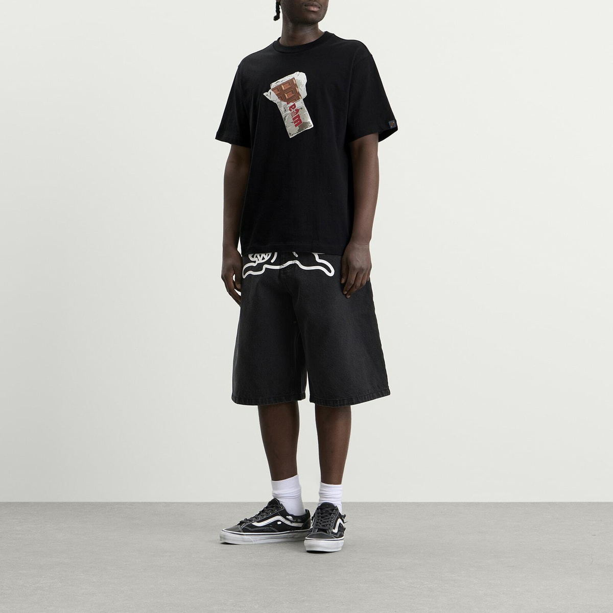 ICECREAM Men's Chocolate Bar T-Shirt in Black