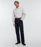 Lemaire - Striped cotton shirt