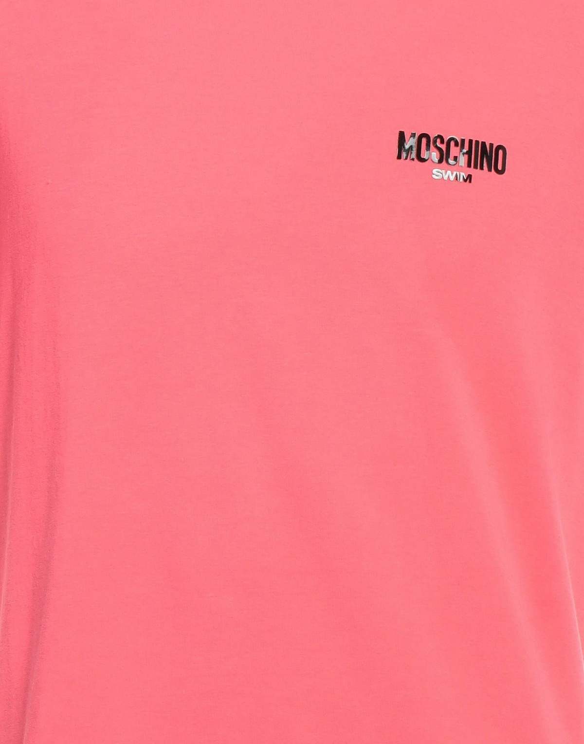 Moschino Swim Mens T-shirt Coral