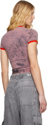 Diesel Purple T-Uncuties-Short-Q1 T-Shirt