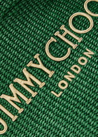 Jimmy Choo Beach Medium Raffia Tote - Green - One Size