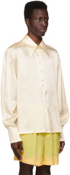 S.S.Daley Off-White Spread Collar Shirt