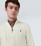 Polo Ralph Lauren Cable-knit wool and cashmere sweater