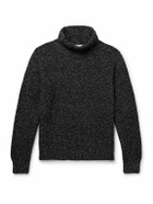 Inis Meáin - Organic Cashmere Rollneck Sweater - Black