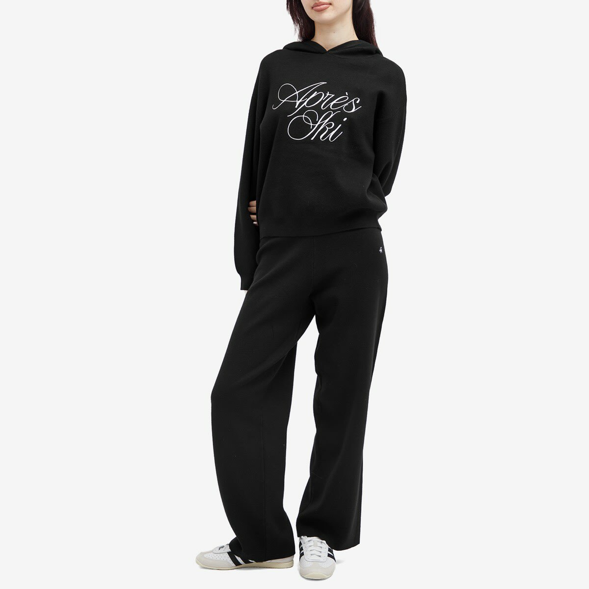 4th & Reckless Women's Nadja Knitted Hoodie in Black