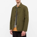 Universal Works Men's Bakers Jacket in Olive