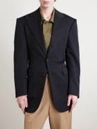 CELINE - Colonne Wool-Twill Blazer - Black
