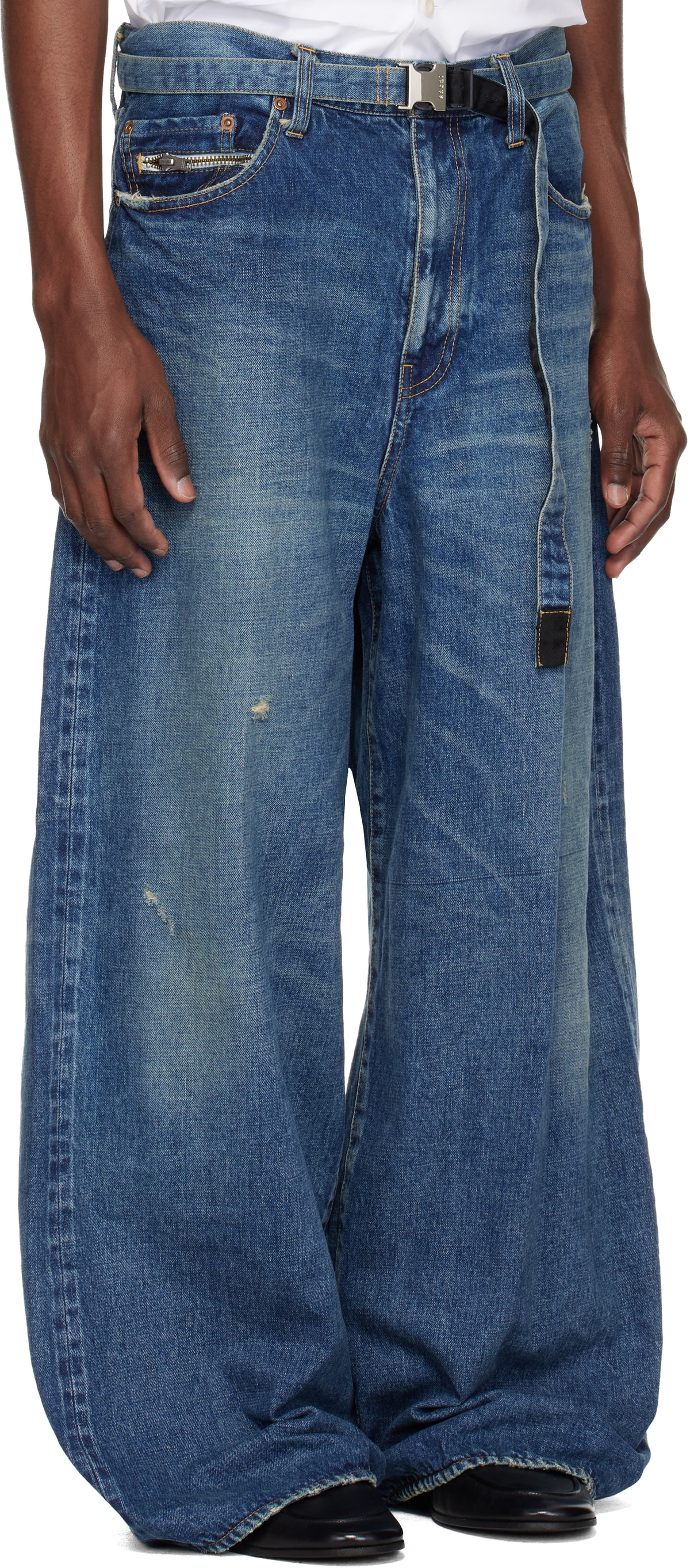sacai Blue BEYONDEXX Jeans