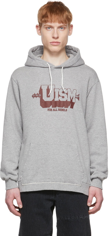 Photo: Undercoverism Grey Cotton Hoodie