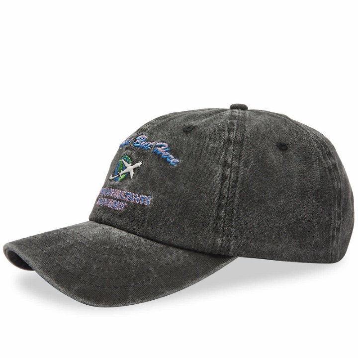 Photo: Jungles Jungles Men's Anywhere But Here Cap in Washed Black